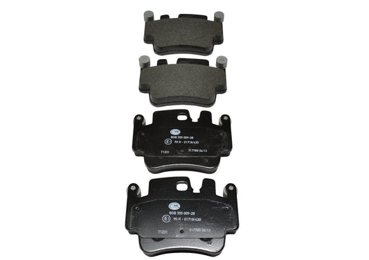 HELLA Brake pad set - T1231 - for e.g. PORSCHE 8DB355009-281