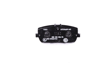 HELLA Brake pad set - T1572 - for e.g. ABARTH / FIAT / MAZDA 8DB355006-781