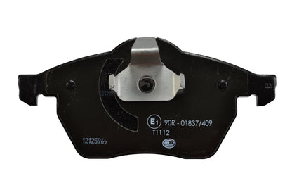 HELLA Brake pad set - T1112 - for e.g. SAAB 8DB355008-041