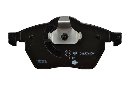 HELLA Brake pad set - T1112 - for e.g. SAAB 8DB355008-041