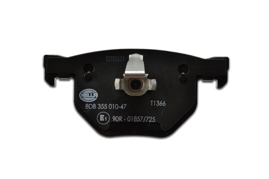 HELLA Brake pad set - T1366 - for e.g. BMW 8DB355010-471