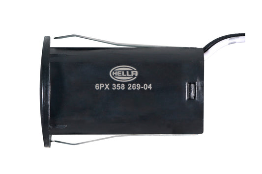 HELLA Sensor, park distance control - straight - 2-pin connector - Plugged - Cable: 14 6PX358269-041