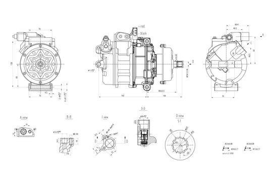 Hella Aircon Compressor 8FK366201-101