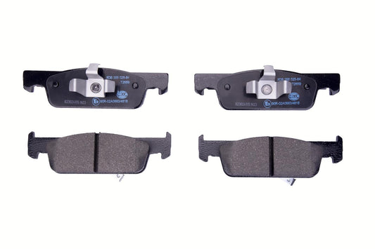 HELLA Brake pad set - T2659 - for e.g. SMART 8DB355025-841