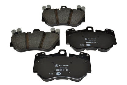 HELLA Brake pad set - T1414 - for e.g. PORSCHE 8DB355011-011