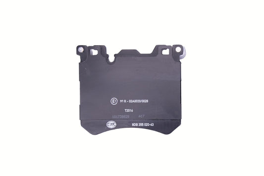 HELLA Brake pad set - T2016 - for e.g. BMW / ROLLS-ROYCE 8DB355020-431