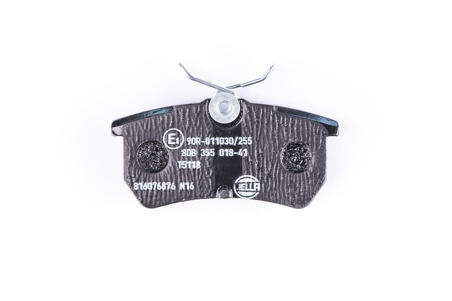 HELLA Brake pad set - T5118 - for e.g. FORD 8DB355018-411