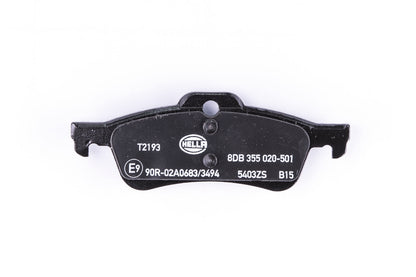 HELLA Brake pad set - T2193 - for e.g. HONDA 8DB355020-501
