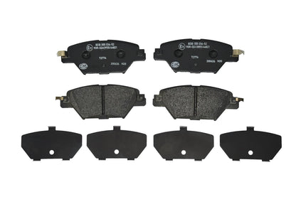 HELLA Brake pad set - T2774 - for e.g. MAZDA 8DB355036-521