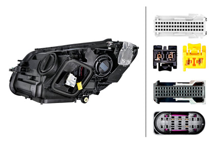 HELLA LED-Headlight - right - for e.g. MERCEDES-BENZ C-CLASS (W205) 1LX014827-641