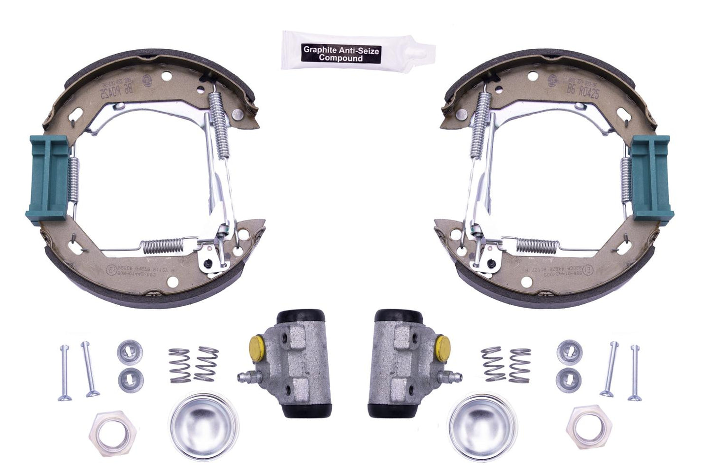 HELLA Brake Shoe Set - R0425 - for e.g. CITROEN / PEUGEOT 8DB355003-961