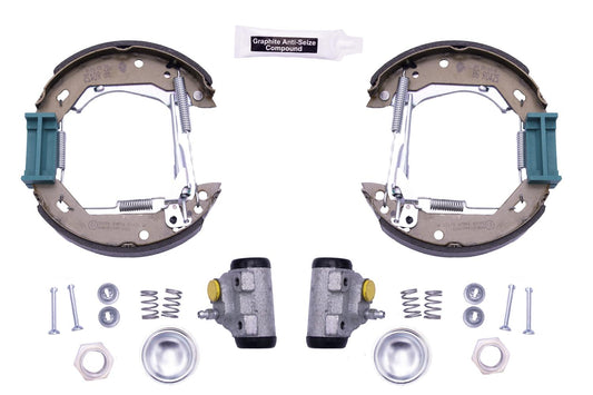 HELLA Brake Shoe Set - R0425 - for e.g. CITROEN / PEUGEOT 8DB355003-961