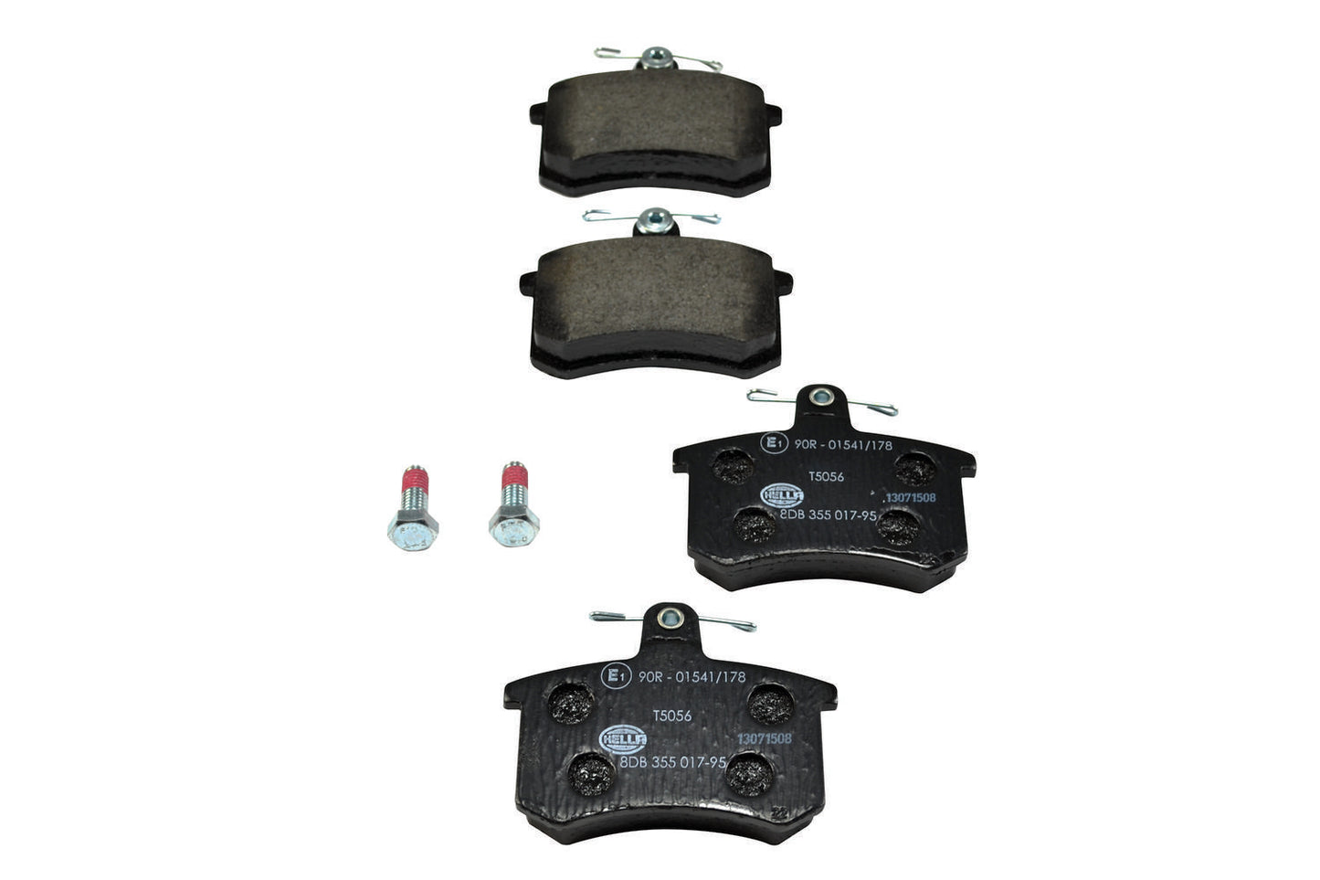 HELLA Brake pad set - T5056 - for e.g. ALFA ROMEO / AUDI / CHERY / FIAT /LANCIA 8DB355017-951