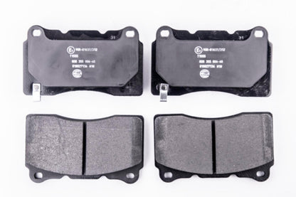 HELLA Brake pad set - T1555 - for e.g. HOLDEN / HONDA / MITSUBISHI / SUBARU 8DB355006-601