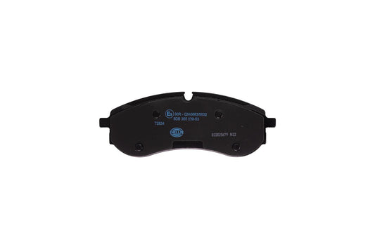 HELLA Brake pad set - T2834 - for e.g. MAN / VW 8DB355039-531