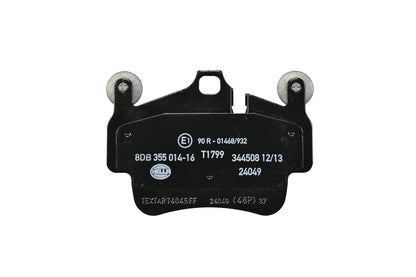 HELLA Brake pad set - T1799 - for e.g. PORSCHE 8DB355014-161