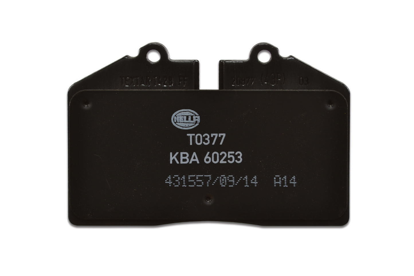 HELLA Brake pad set - T0377 - for e.g. PORSCHE 8DB355006-351