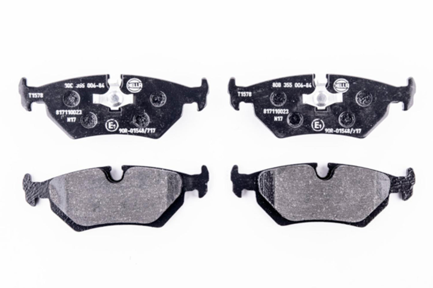 HELLA Brake pad set - T1578 - for e.g. DAIMLER / JAGUAR 8DB355006-841