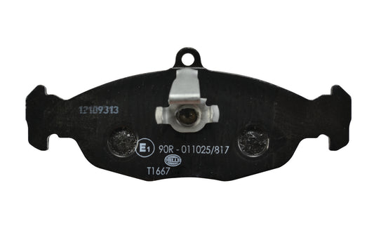 HELLA Brake pad set - T1667 - for e.g. ASTON MARTIN / DAIMLER / JAGUAR 8DB355013-031