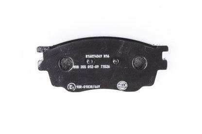 HELLA Brake pad set - T1526 - for e.g. HAWTAI MOTOR / MAZDA 8DB355012-091