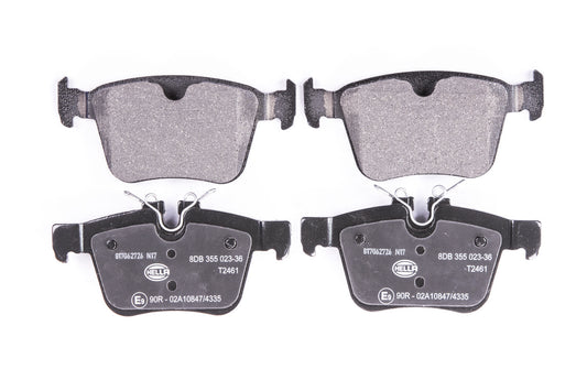 HELLA Brake pad set - T2461 - for e.g. JAGUAR / LAND ROVER / VOLVO / VOLVO ASIA 8DB355023-361