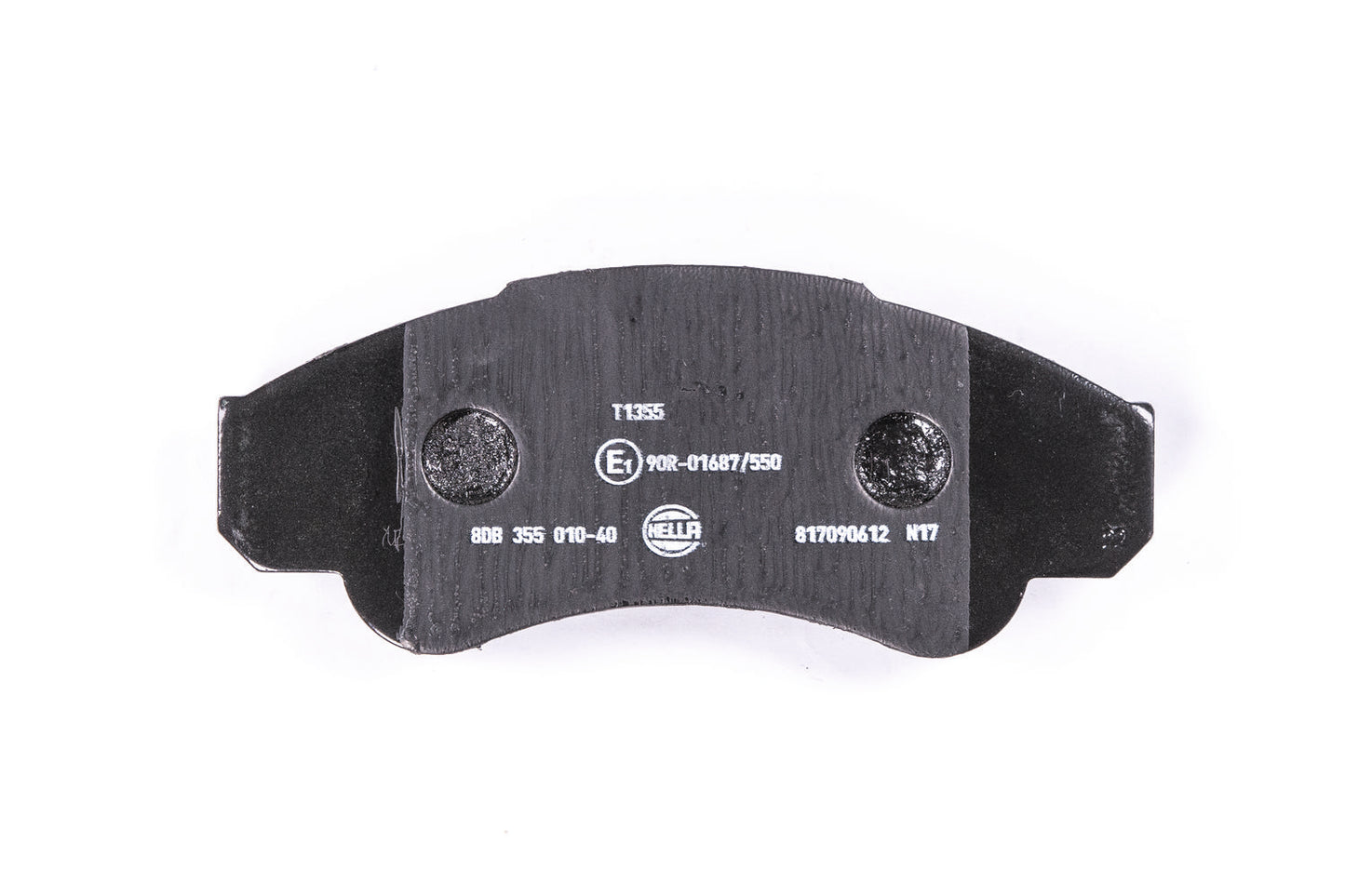 HELLA Brake pad set - T1355 - for e.g. CITROEN / FIAT / PEUGEOT 8DB355010-401