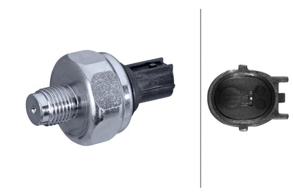 HELLA Knock Sensor - 1-pin connector 6PG013114-681