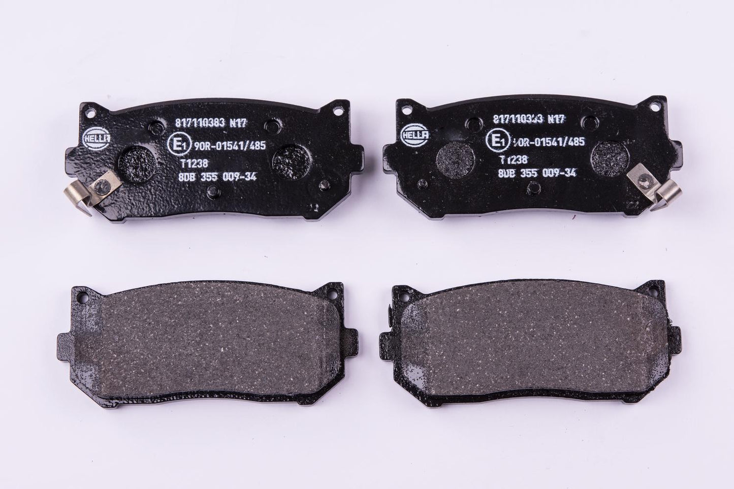 HELLA Brake pad set - T1238 - for e.g. KIA 8DB355009-341