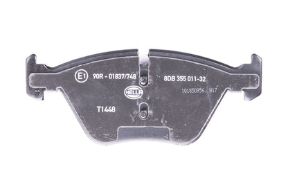 HELLA Brake pad set - T1448 - for e.g. BMW 8DB355011-321