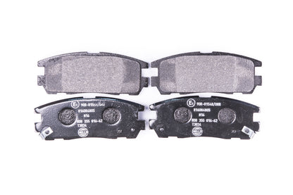 HELLA Brake pad set - T3034 - for e.g. ACURA / CHEVROLET / HOLDEN / HONDA 8DB355016-621