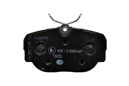 HELLA Brake pad set - T5035 - for e.g. BMW 8DB355017-811
