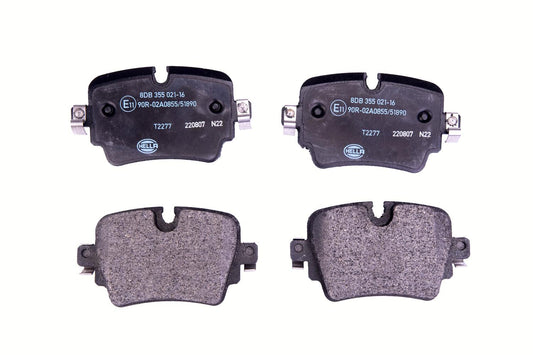 HELLA Brake pad set - T2277 - for e.g. JAGUAR 8DB355021-161