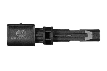 HELLA Sensor, wheel speed - 2-pin connector - Rear Axle 6PU358216-311