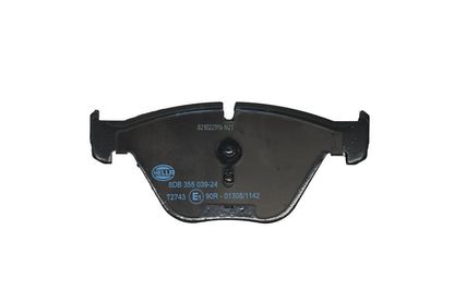 HELLA Brake pad set - T2743 - for e.g. BMW 8DB355039-241