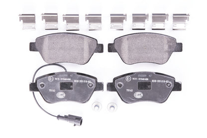 HELLA Brake pad set - T5162 - for e.g. ALFA ROMEO / FIAT / LANCIA 8DB355018-821