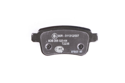 HELLA Brake pad set - T2238 - for e.g. MERCEDES-BENZ 8DB355020-641