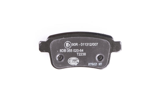 HELLA Brake pad set - T2238 - for e.g. MERCEDES-BENZ 8DB355020-641