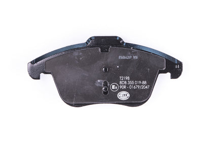 HELLA Brake pad set - T2198 - for e.g. LAND ROVER 8DB355019-881