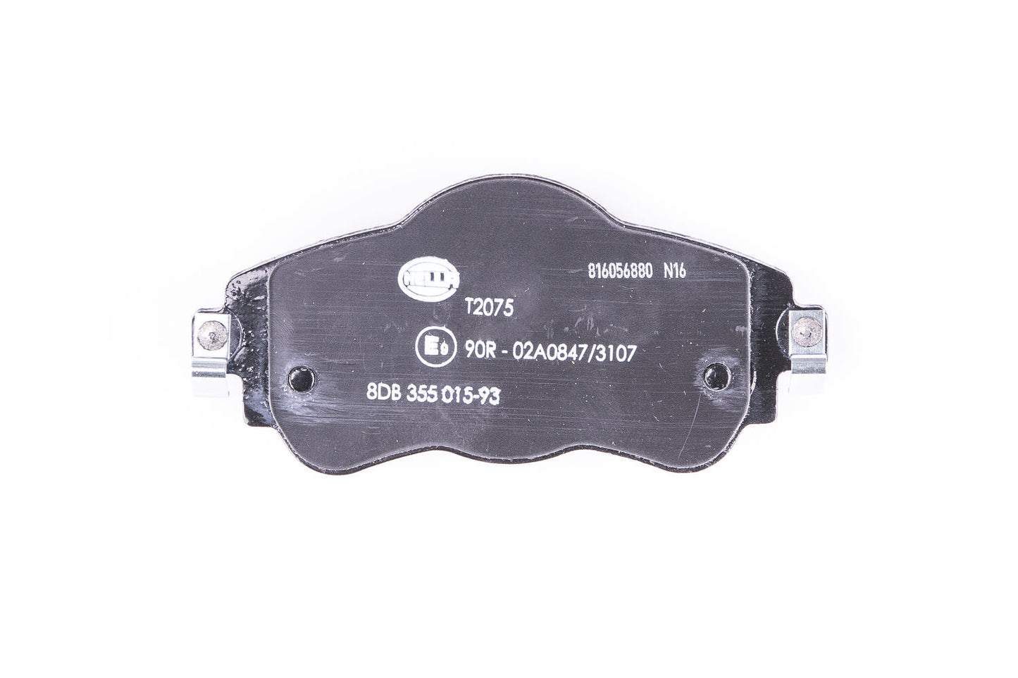 HELLA Brake pad set - T2075 - for e.g. CITROEN 8DB355015-931