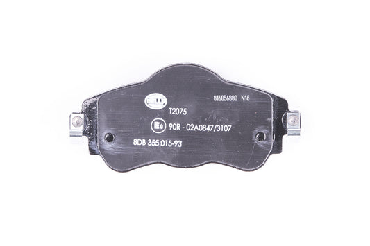 HELLA Brake pad set - T2075 - for e.g. CITROEN 8DB355015-931