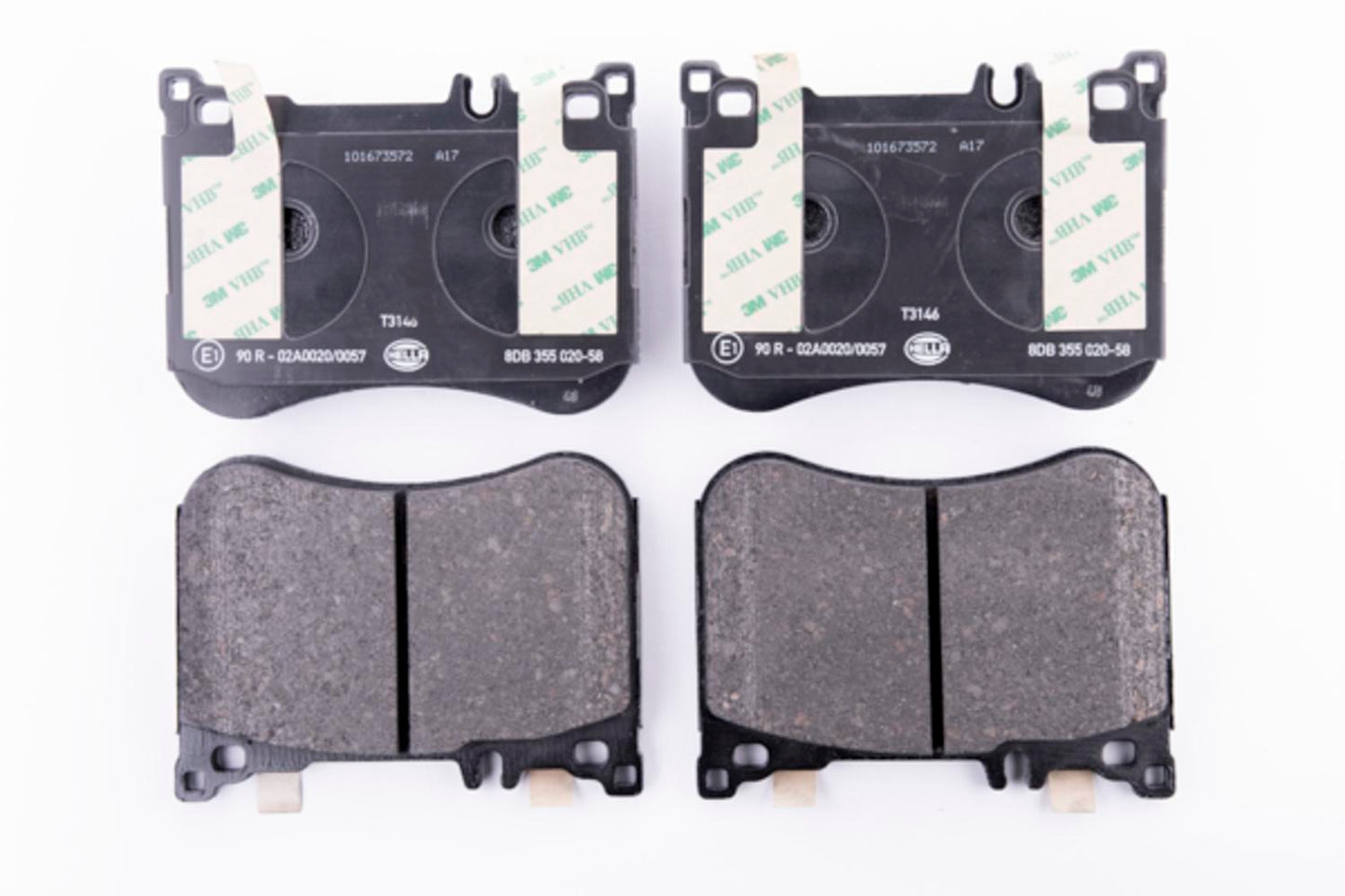 HELLA Brake pad set - T3146 - for e.g. MERCEDES-BENZ 8DB355020-581