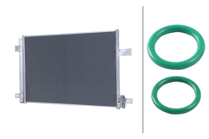 Hella Aircon Condenser 8FC366220-121