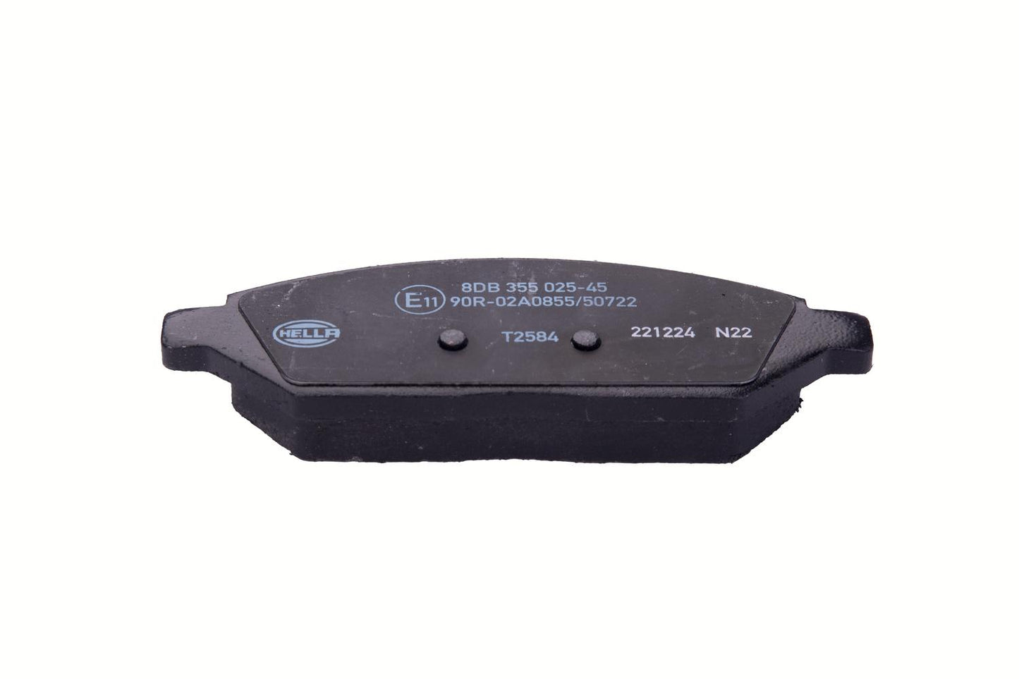 HELLA Brake pad set - T2584 - for e.g. OPEL / VAUXHALL 8DB355025-451