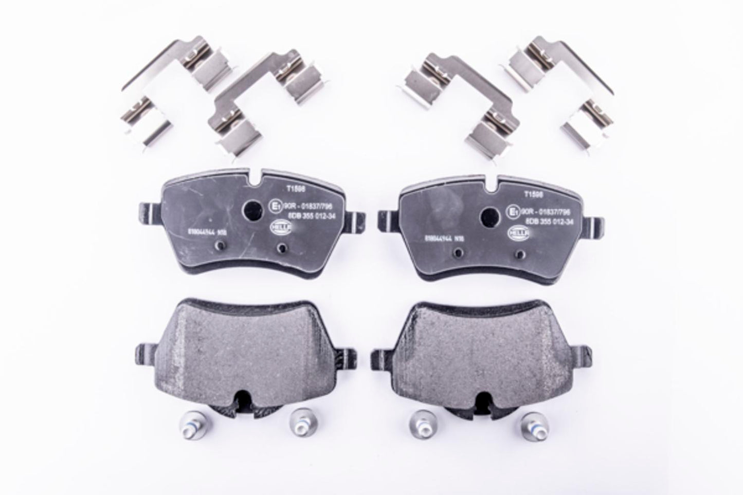HELLA Brake pad set - T1598 - for e.g. MINI 8DB355012-341