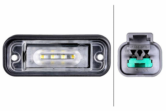 HELLA Licence Plate Light - LED - 12V 2KA010278-441