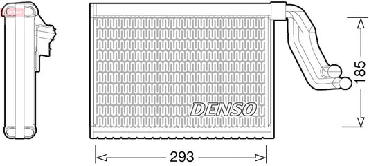 Denso Aircon Evaporator DEV05K01