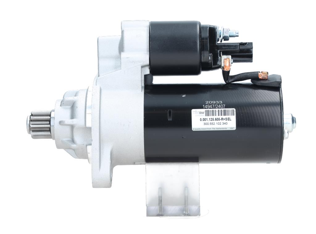 PlusLine Selected Reman Starter Motor for Volkswagen 2.2 kw 0001125605R+SEL