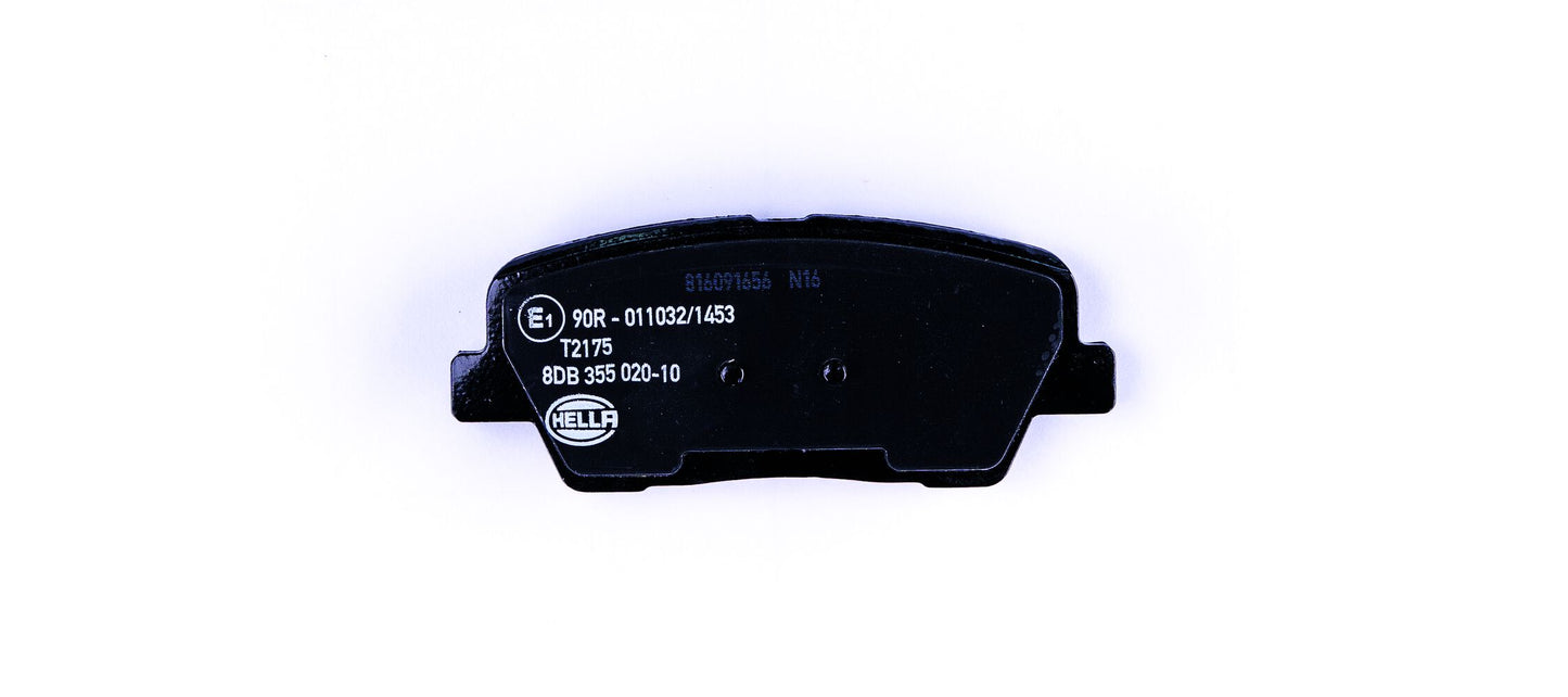 HELLA Brake pad set - T2175 - for e.g. HYUNDAI / KIA / SSANGYONG 8DB355020-101