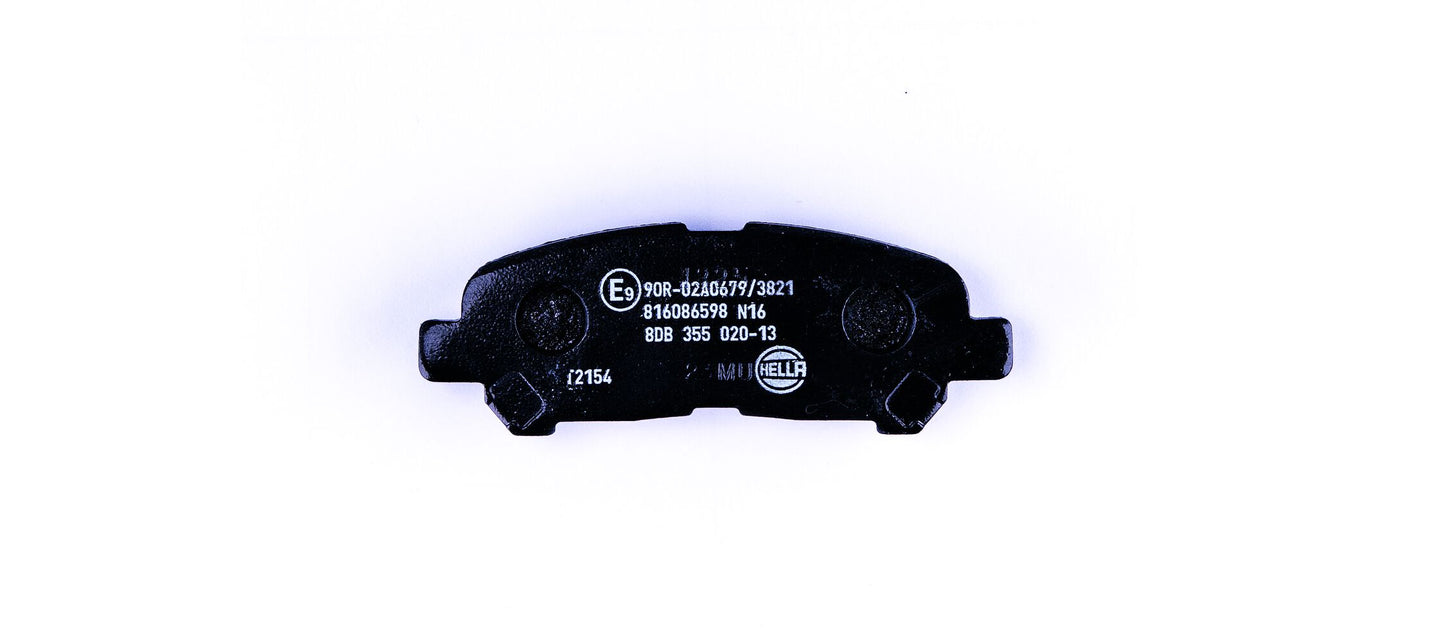 HELLA Brake pad set - T2154 - for e.g. TOYOTA 8DB355020-131