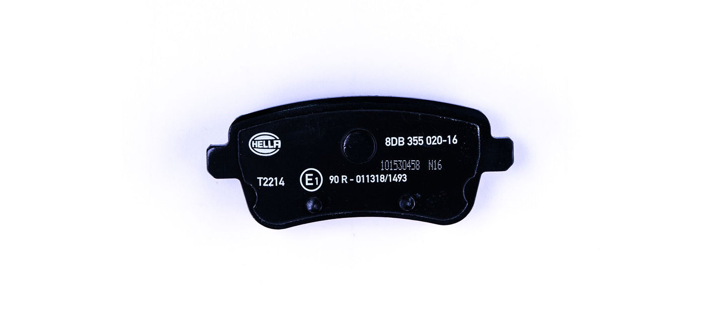 HELLA Brake pad set - T2214 - for e.g. MERCEDES-BENZ 8DB355020-161